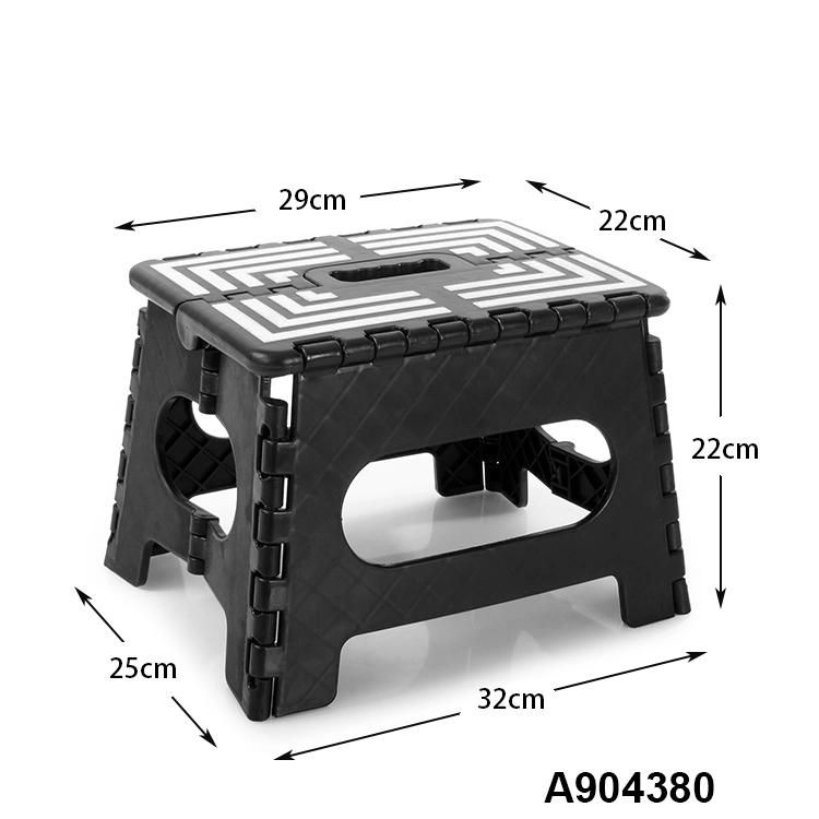 Modern Style Foldable Portable Plastic Household Stool