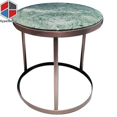 15 Years Experience OEM ODM Service Round Green Side Tables for Bed Rooms
