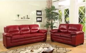 2 &amp; 3 Seater Red PVC Sofa
