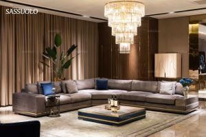 Modern Longhi L-Shape Sofa 7 Seater Living Room Sofa Sets