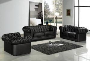 Home Furniture Chesterfield Sofa with Genuine Leather