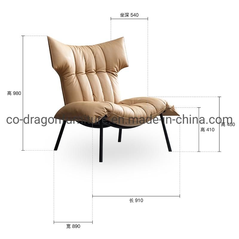 2021 Fashion New Design Leather Leisure Chair for Modern Furniture