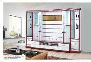 Modern Hotel Living Room Wooden TV Wall Mount Cabinet