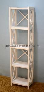 A5015 Creative Modern Simple Multi-Layer Flooring Wooden Bookshelf Luxury Bookshelf