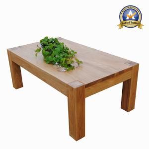 Hot Sell Solid Oak Wooden Coffee Table for Living Room Furniture (HSU-001)