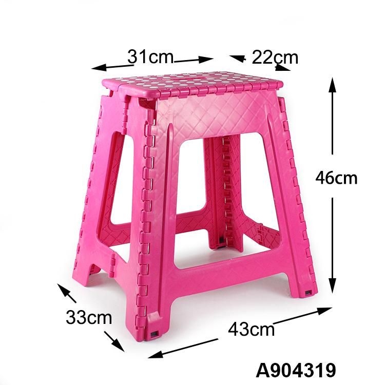 46 High Folding Plastic Stools for Adult Outdoor Travel