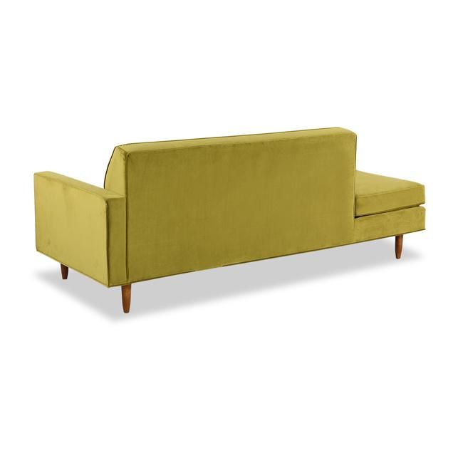 Green Velvet Couch Modern Style Daybed
