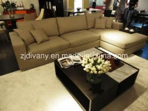 European Style Modern Leather Sofa Set (D-72F+H)