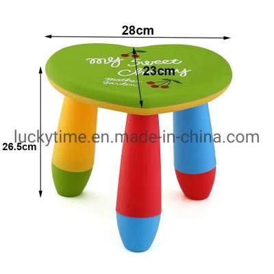 Love Shape Can Be Customized Printing Disassembly Children Stool