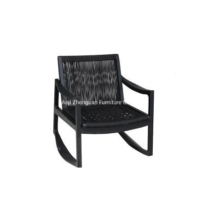 Hot Selling Wood Leisure Rattan Chair with Armrest (ZG19-010)