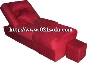 Foot Messge Chair SPA, Linke Single Sofa Bed Chair for Foot Message