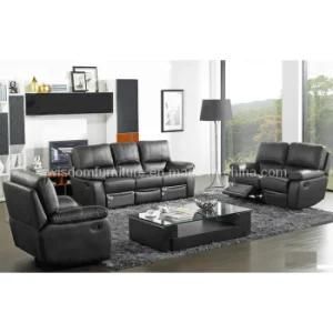 Genuim Leather Recliner Sofa (R-8873)