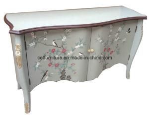 Chinese Hand Painted Antique Lacquer Furniture Oriental Cabinet