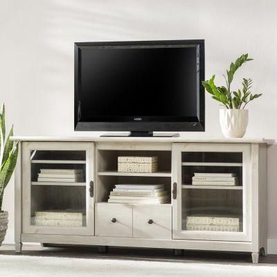Living Room Furniture Chalked Chestnut Finish Lamantia TV Stand for Tvs up to 65 Inches