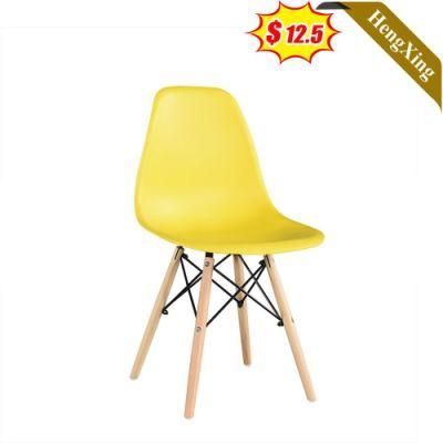 Best Price White Modern Comfortable Solid Wooden Cafe Restaurant Dining Plastic Chair