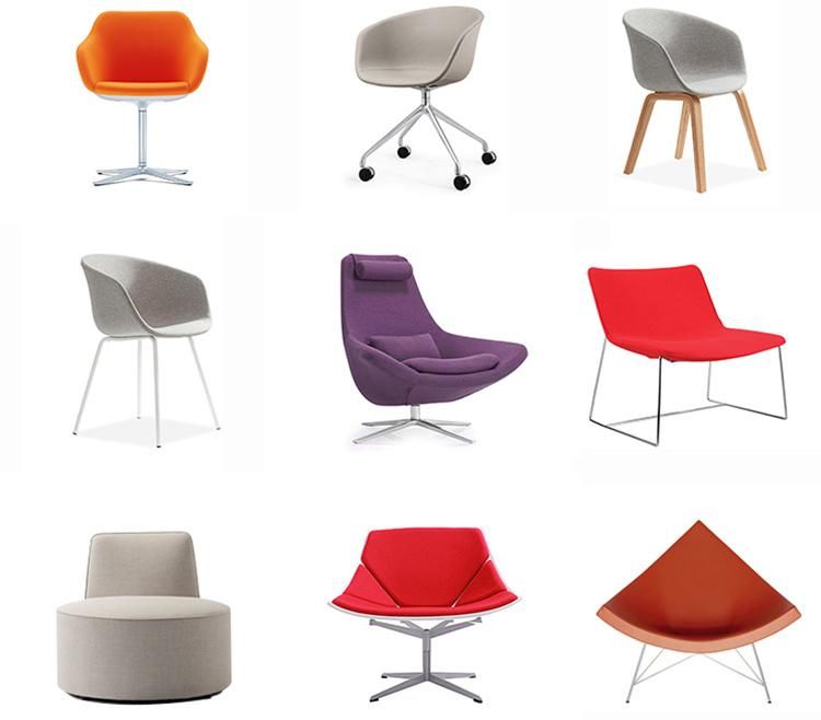 Modern Office Furniture U Shape Legs Fabric Leisure Chair
