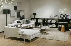 Home Sofa Furniture Living Room Fabric Sofa Set (D-71-C &amp; D-71-H)