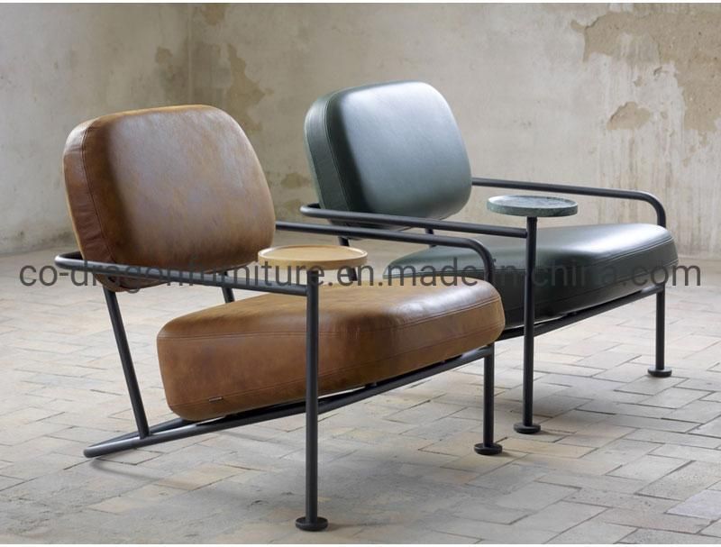 2021 New Design Modern Steel Leisure Chair for Home Furniture