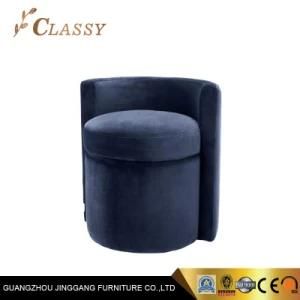 Bar Furniture Small Mini Stool in Low Backrest for Coffee Shop Night Club Shop Fitting