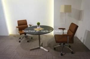 Modern Leather MDF Office Coffice Table (S122)