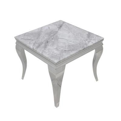 Foshan Furniture Marble Corner Side Table for Bedroom
