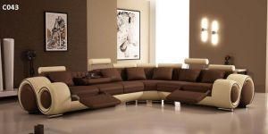 Latest Heated Leather Sofa Design C043