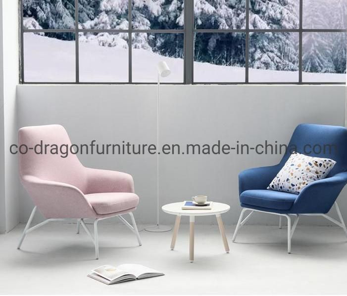 China Wholesale Leisure Chair with Metal Legs for Home Furniture