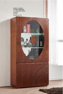 MDF Living Dining Room Liquor Wine Display Cabinet with Shelf Modern Home Furniture