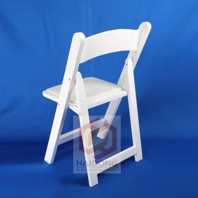 Colorful Wood Wedding Folding Dining Banquet Chair for Rental