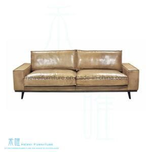 Modern Living Room Furniture Leather Sofa Set (HW-6659S)