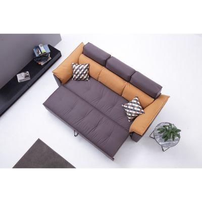Livingroom Furniture Recliner Reception Sectional Modern Simple Leisure Sleeper Couch Folding Sofa