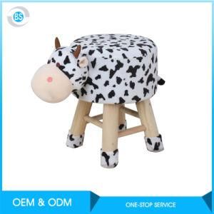 China Supplier High End Cheap Round Wood Sitting Stools for Kids