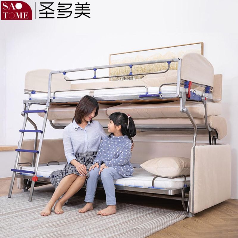 Modern and Comfortable Sofa Bed That Can Be Unfolded Into a Bunk Bed