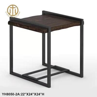 New Design Living Room Furniture Antique Simple Wood Coffee Table
