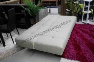 White PVC Modern Sofa Bed
