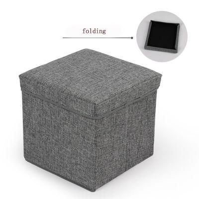 New Folding Storage Box Stool Sedie Living Room Furniture Home Door Linen Shoe Storage Stool Container Cloth
