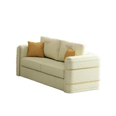 Sunlink Modern 1+2+3 Wooden Furniture Sofa Set Leather Living Room Sofa