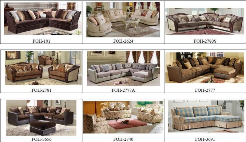 Neoclassical European Traditional Sofas and Loveseats
