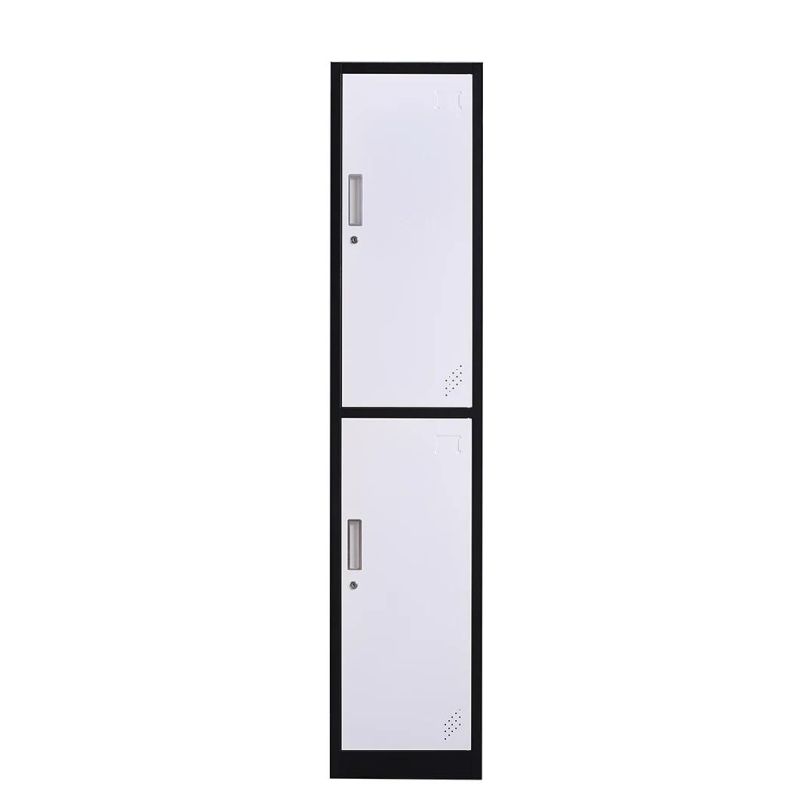 Gdlt Clothes Storage 2 Door Locker Simple Powder Coating Steel New Design Multi Metal Customized Wardrobe