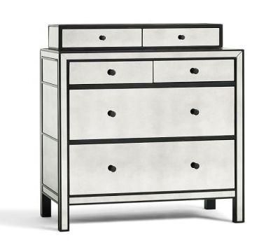 High Quality Mirrored Cabinets Glass Furniture for Living Room