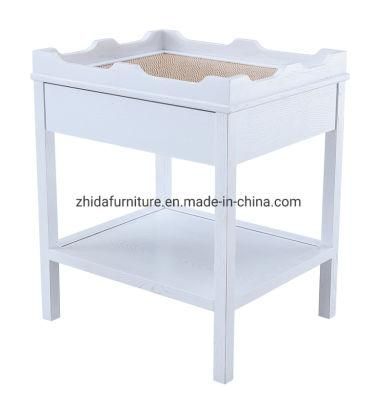 Hotel Furniture Coffee Shop Green Wooden Coffee Side Table