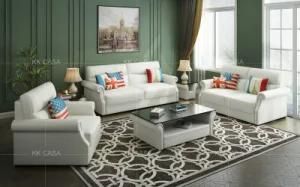 Genuine Material and Living Room Sofa Specific Use Recliner Lounge Sofa Set Modern