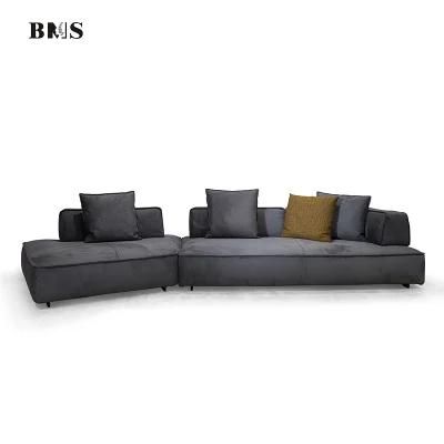Modern Contemporary Removable Backrest Living Room Fabric Sofa