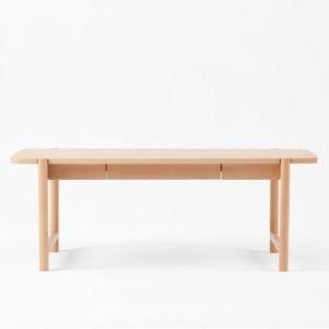 High Quality Modern Oblong Beech Coffee Table Wooden Furniture