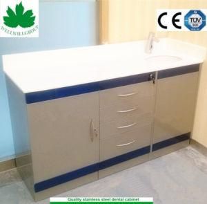Wellwillgroup Ssc-20 Stainless Steel Side Cabinet Design for Dental Clinic