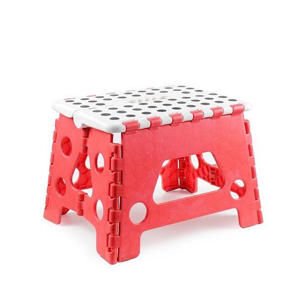 22 High Folding Stool with Cushioned Feet for Children