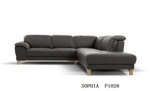 Modern Furniture Genuine Leather Sofa for Couch