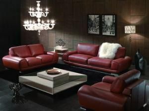 Sectional Genuine Leather Sofa (MSF-08030)