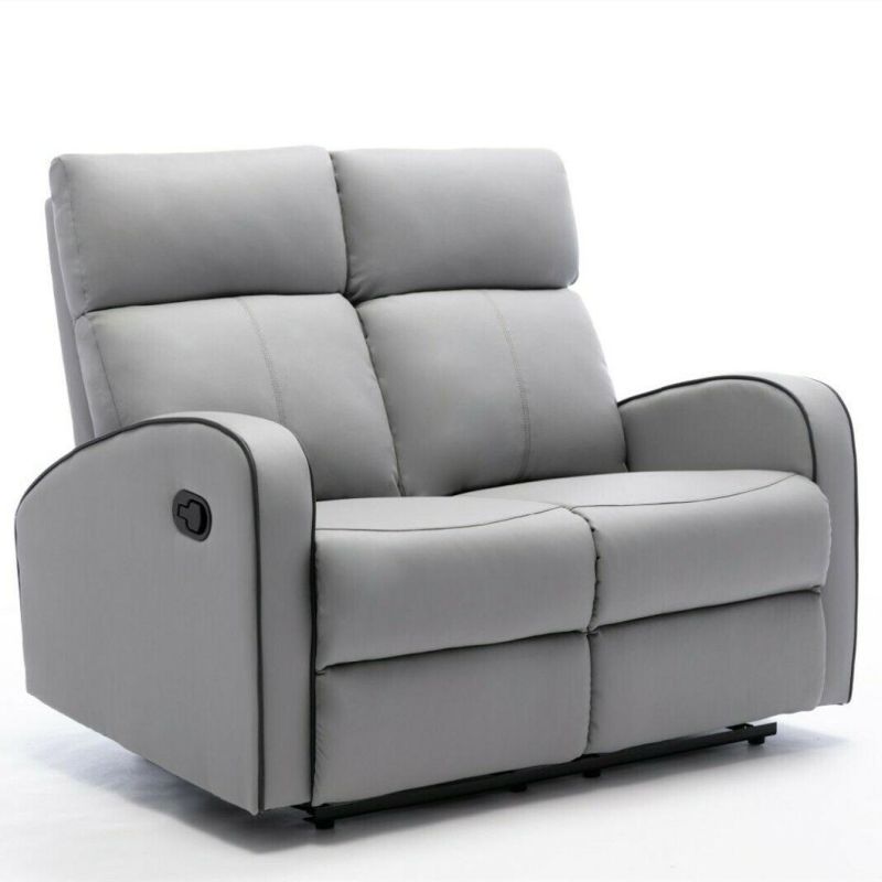 Jky Furniture High Adjustable Tech Fabric Manual Recliner Sofa Set