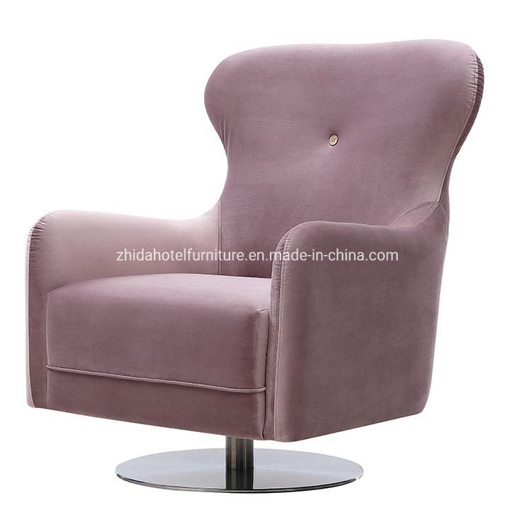 Modern Home Swivel Armrest Living Room Furniture Hotel Lobby Chair
